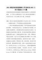 2021派驻局纪检监察组工作总结及2021工作计划范文十六篇